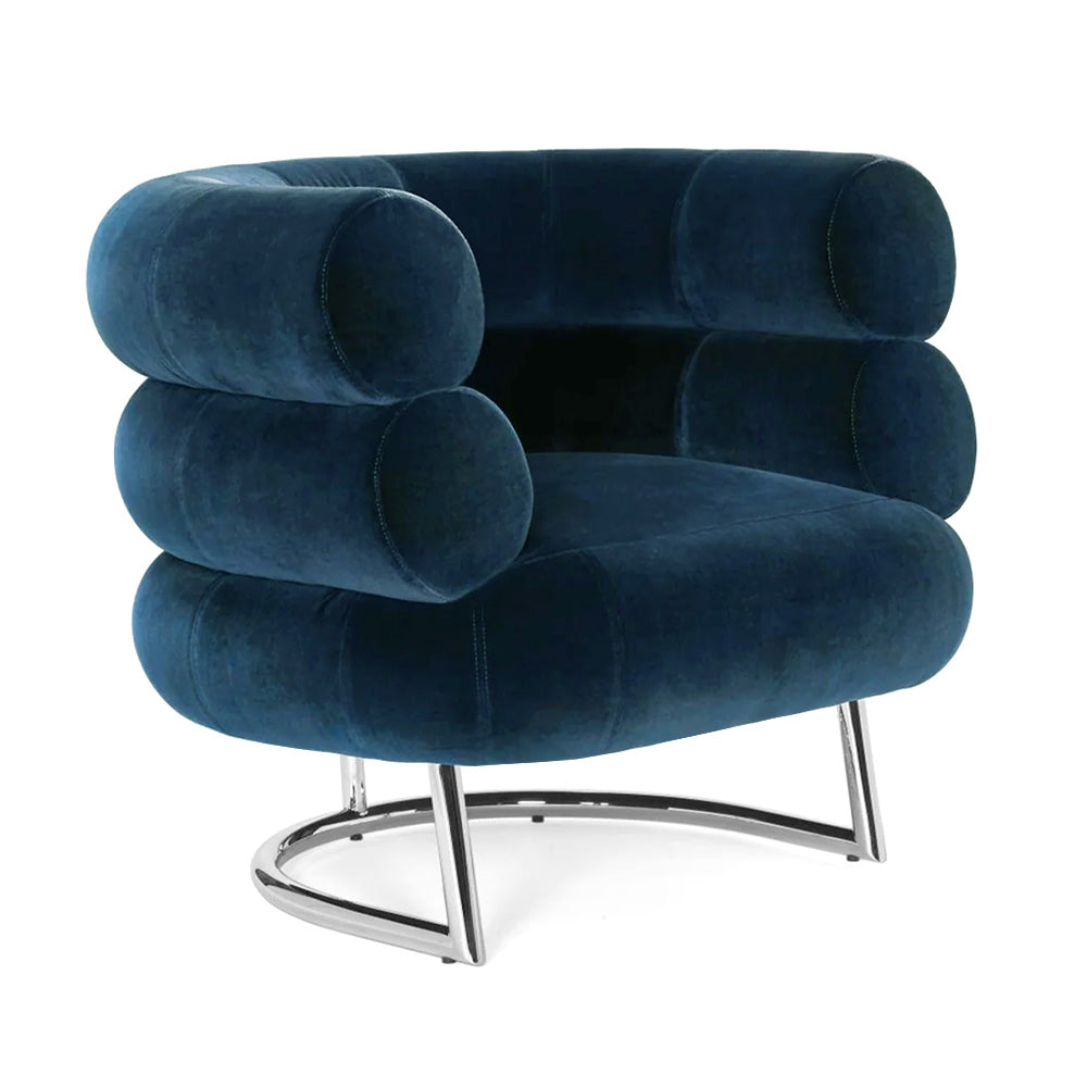 Sillón Bibendum Pana Donn Base cromada